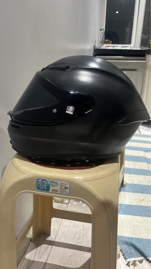 Agv K6 S Mono Matt Black Kapalı Kask L Beden (BEYAZ VİZÖR HEDİYE) - 2