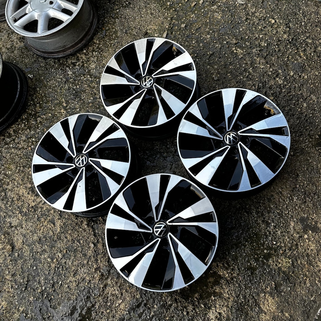 ORİJİNAL 15 inç 5x100 Volkswagen Polo Jant Takımı 2. El - 4