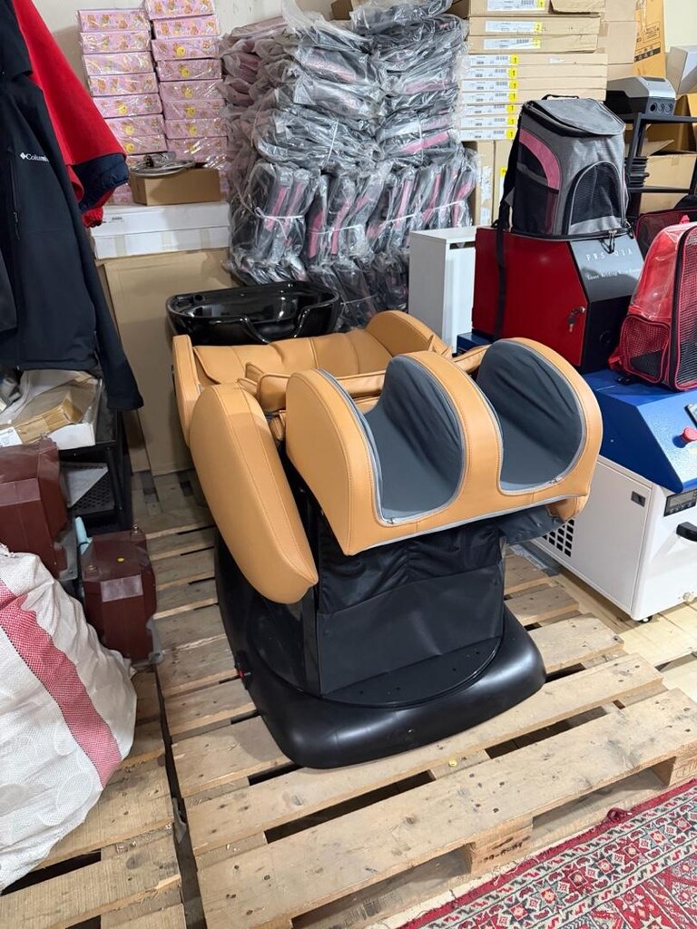 Güzellik Salonu İçin Masajlı Dönebilen Saç Yıkama Koltuğu - 10