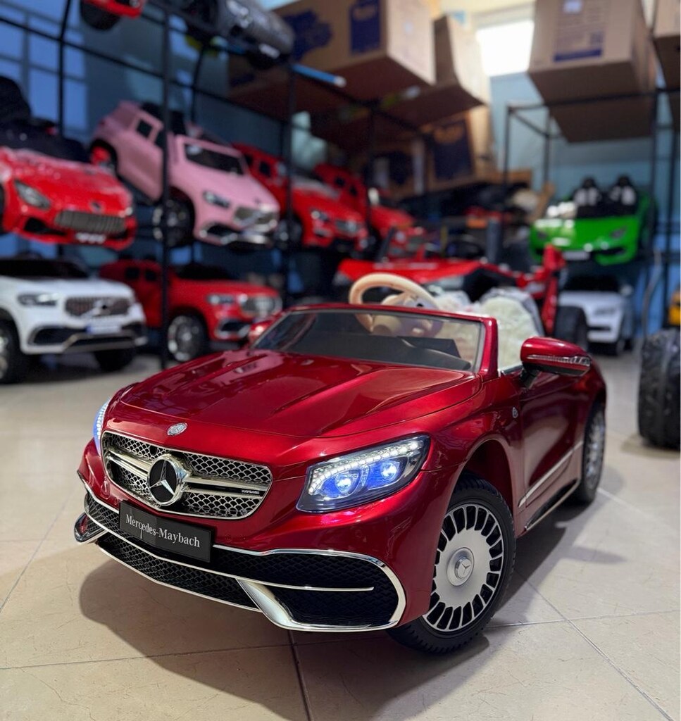 Akülü Araba Tabletli Mercedes Maybach - 4