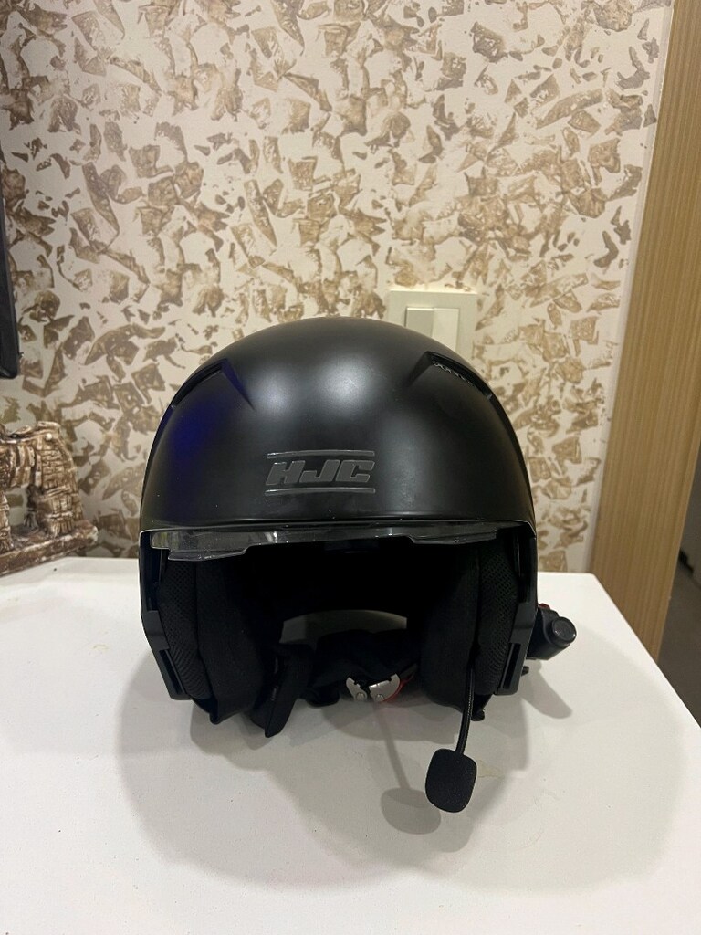 HJC İ20 NADİR MAT SİYAH KASK L Beden - 3