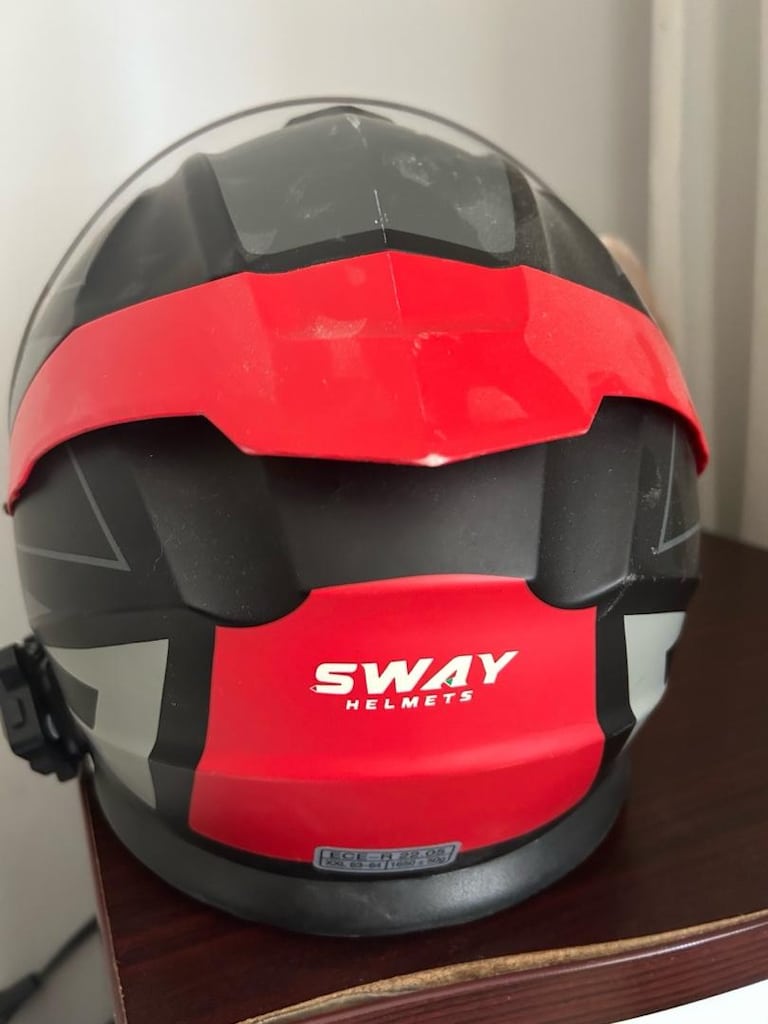 SWAY ÇENE AÇILIR VİZÖRLÜ KASK - 4
