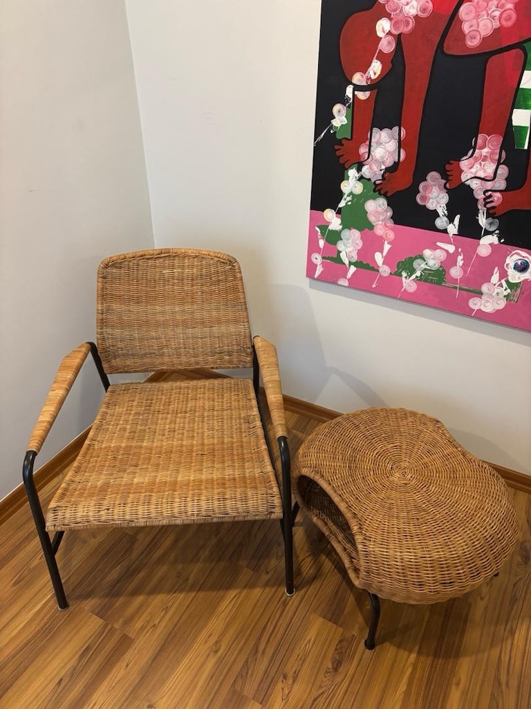 IKEA ULRIKSBERG Rattan Koltuk + GAMLEHULT Rattan Sehpa / Ayrı da Satıl - 2