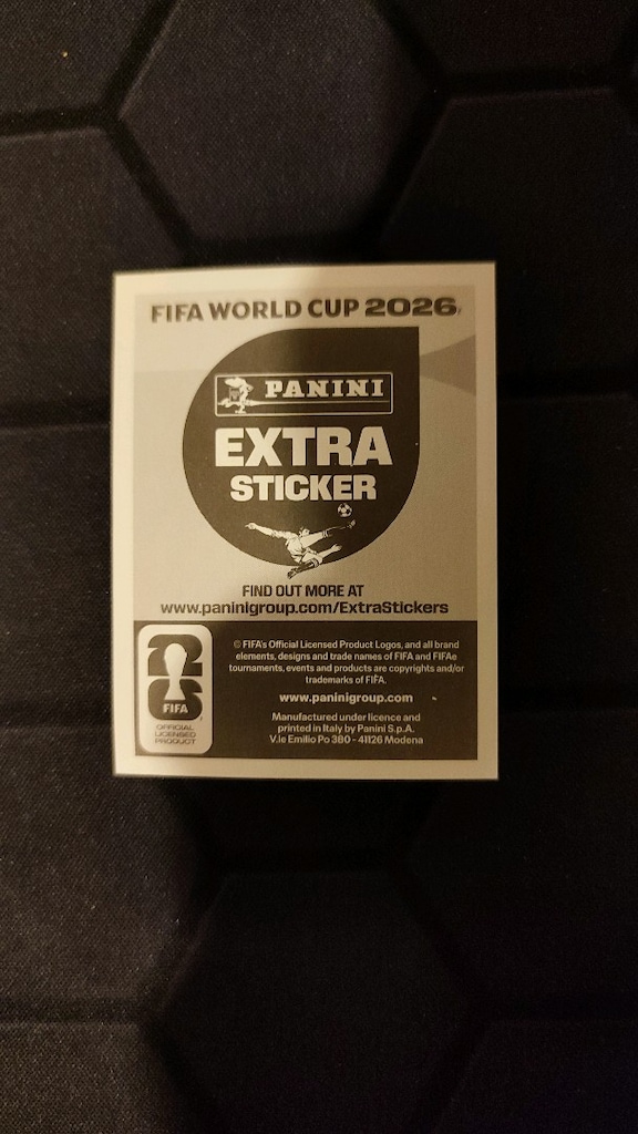 MBAPPE PANİNİ 2026 WORLD CUP (DÜNYA KUPASI) GOLD EXTRA STİCKER - 2