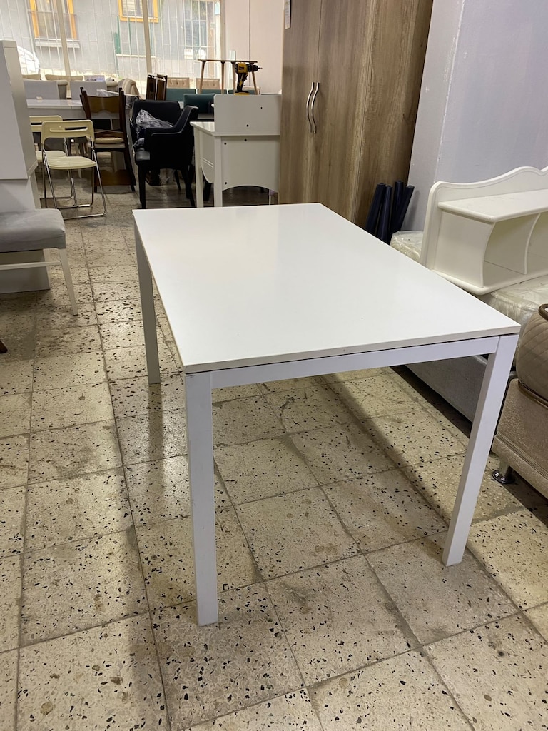 2. EL IKEA FERFORJE AYAKLI MUTFAK MASASI - 4