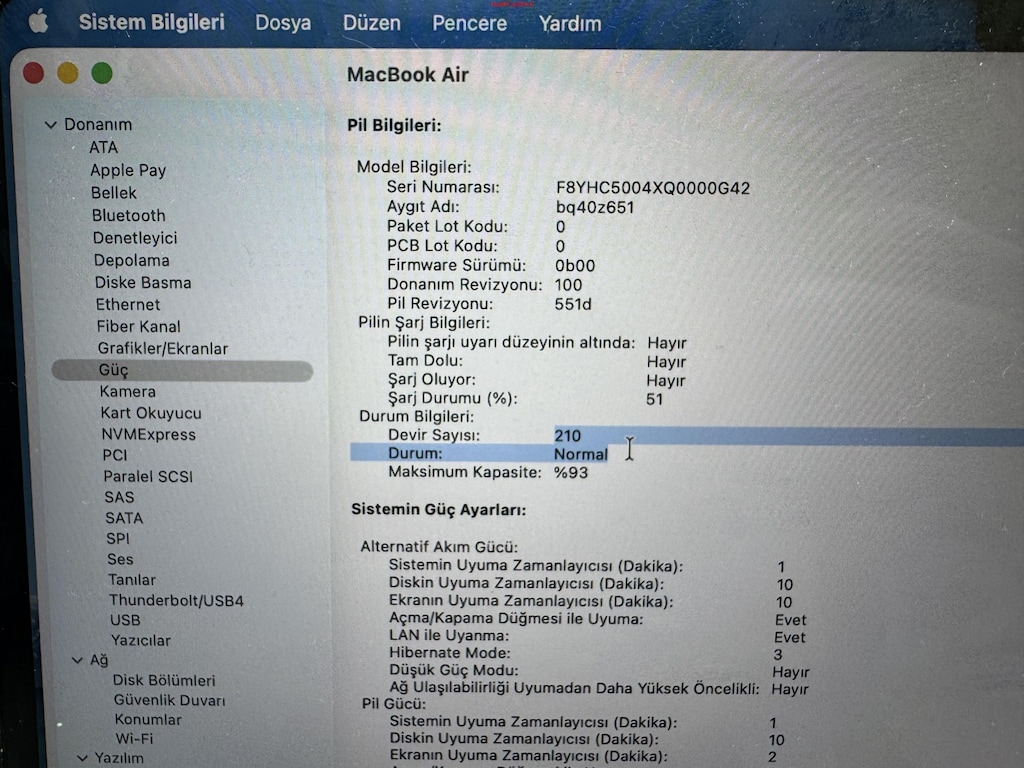 MACBOOK AİR 2025 M4 İŞLEMCİ 256 NVME KUTU + FATURA - 6
