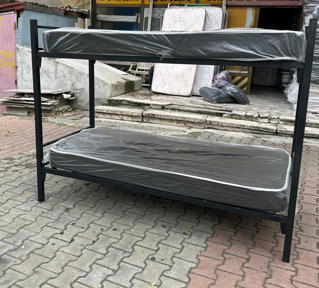 ŞANTİYE İŞÇİ RANZASİ 2 YATAK FİYATA DAHILDIR ÜCRETSİZ TESLİMAT - 3