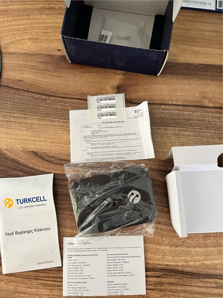 Turkcell 4,5G VINN Alcatel MW40V1 Taşınabilir Wi-Fi - 2