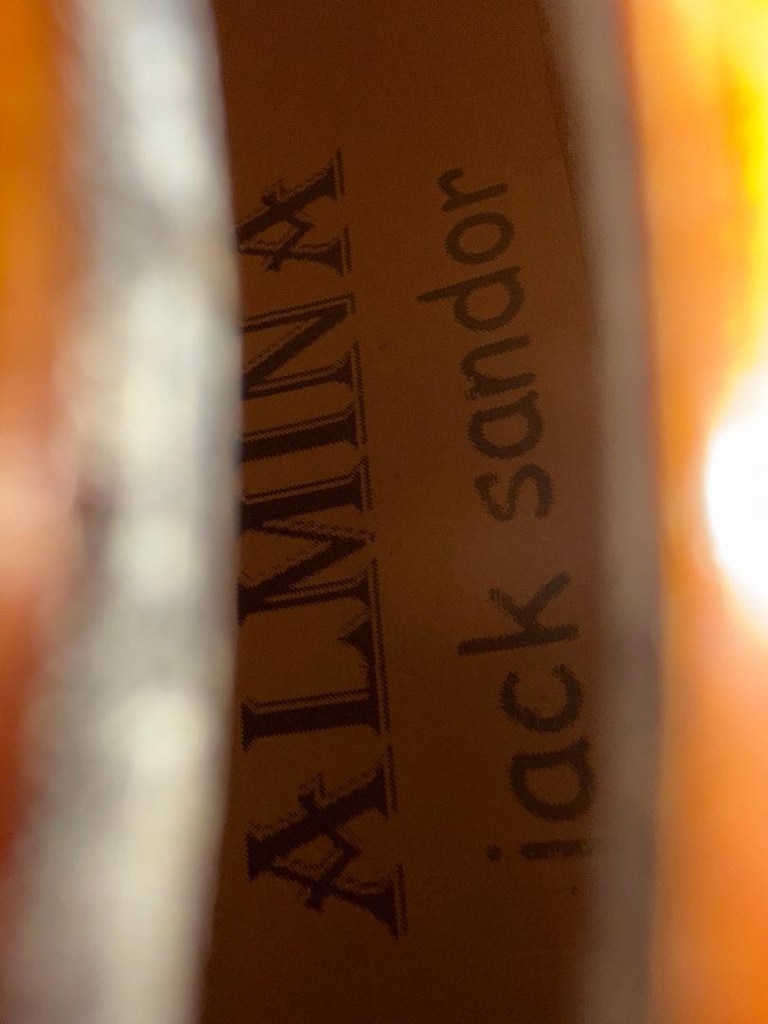 4/4 Almina jack sandor keman - 8