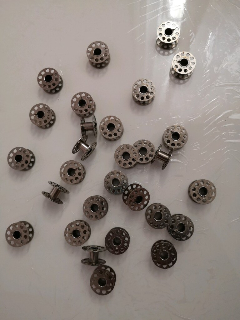 Ev tipi dikiş makinesi standart metal masura - 4