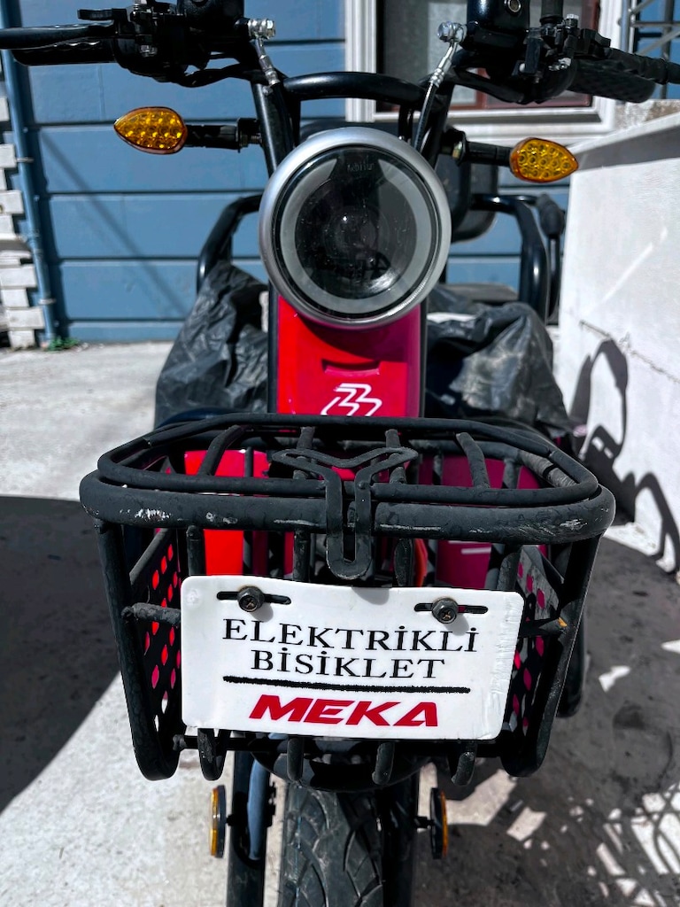 ruhsatlı Meka marka 3 tekerlekli elektrikli motorumuz satılıktır. - 2