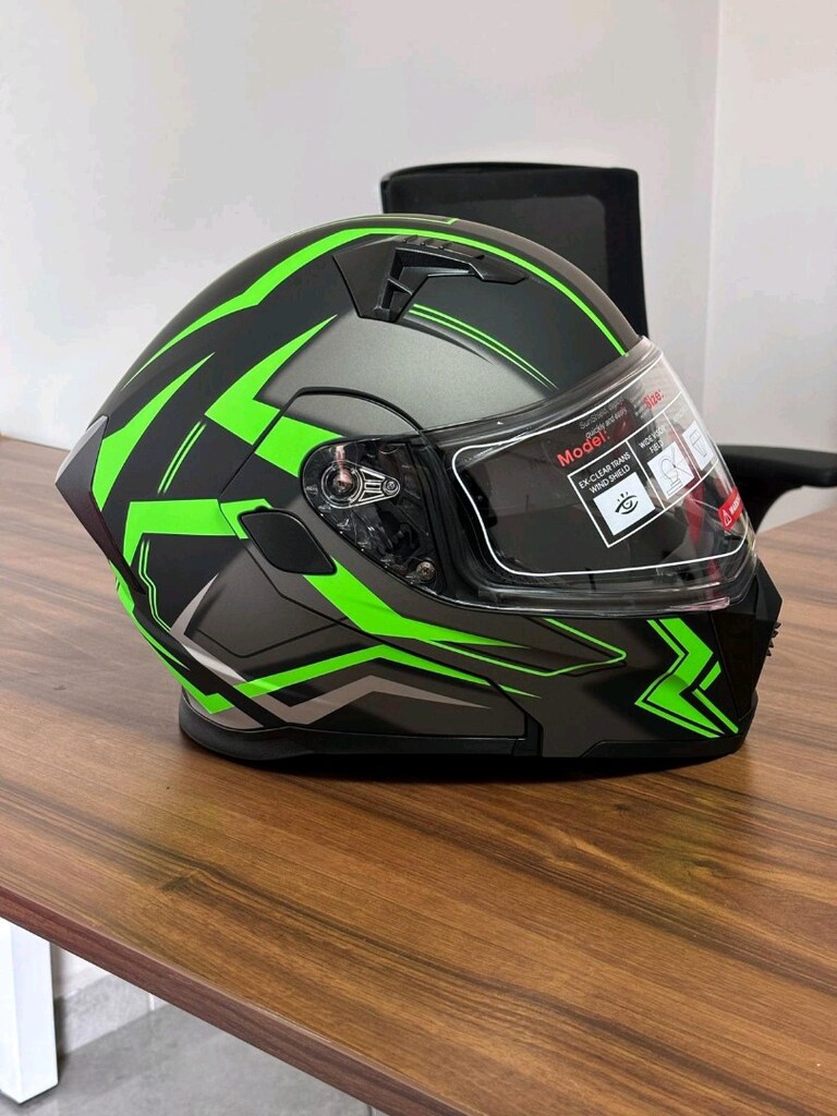 Kask JK 906 Çene Açılır Güneş Vizörlü Sıfır Beden. L Mevcuttur - 2