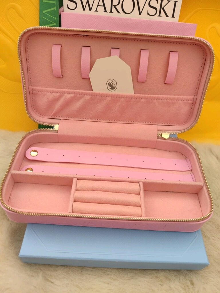 Swarovski Pembe Takı Kutusu - 2