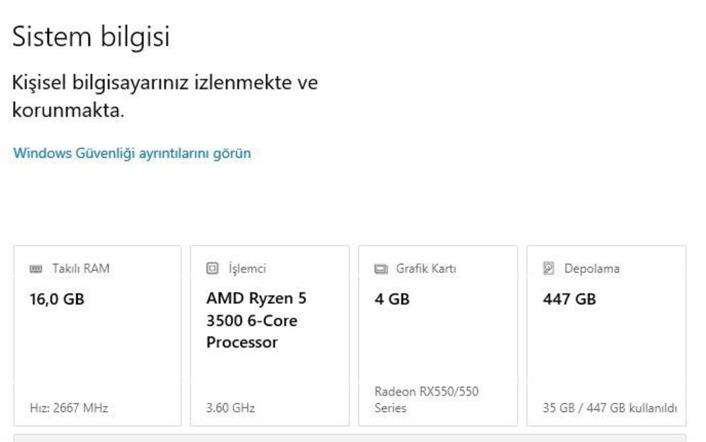 Temiz Masaüstü Bilgisiyar - 8