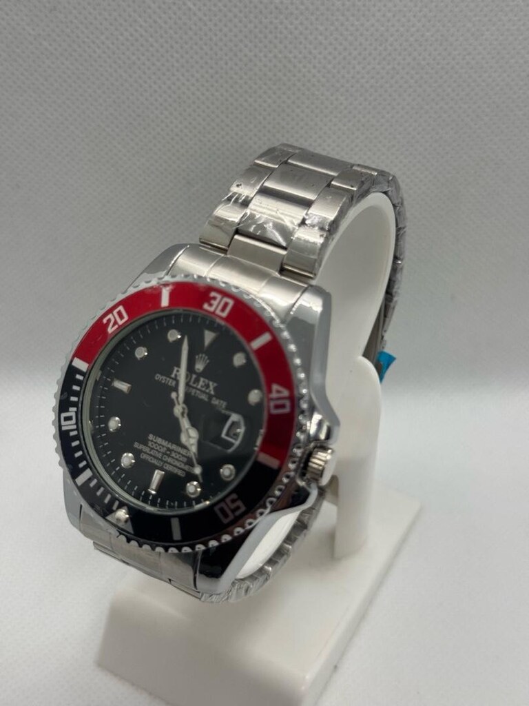 Rolex Saat Kırmızı Siyah - 3