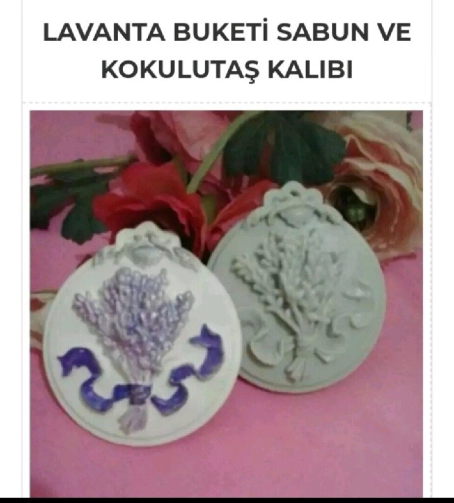silikon kokulu taş ve mum kalıbı - 6