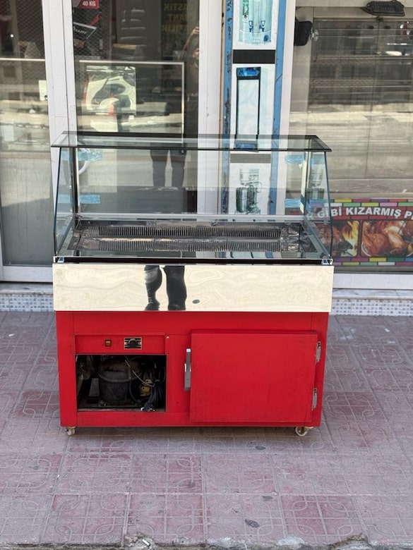 çiğ köfte tezgahı çiğ köfte dolabı endüstriyel soğutmalı dolap - 11