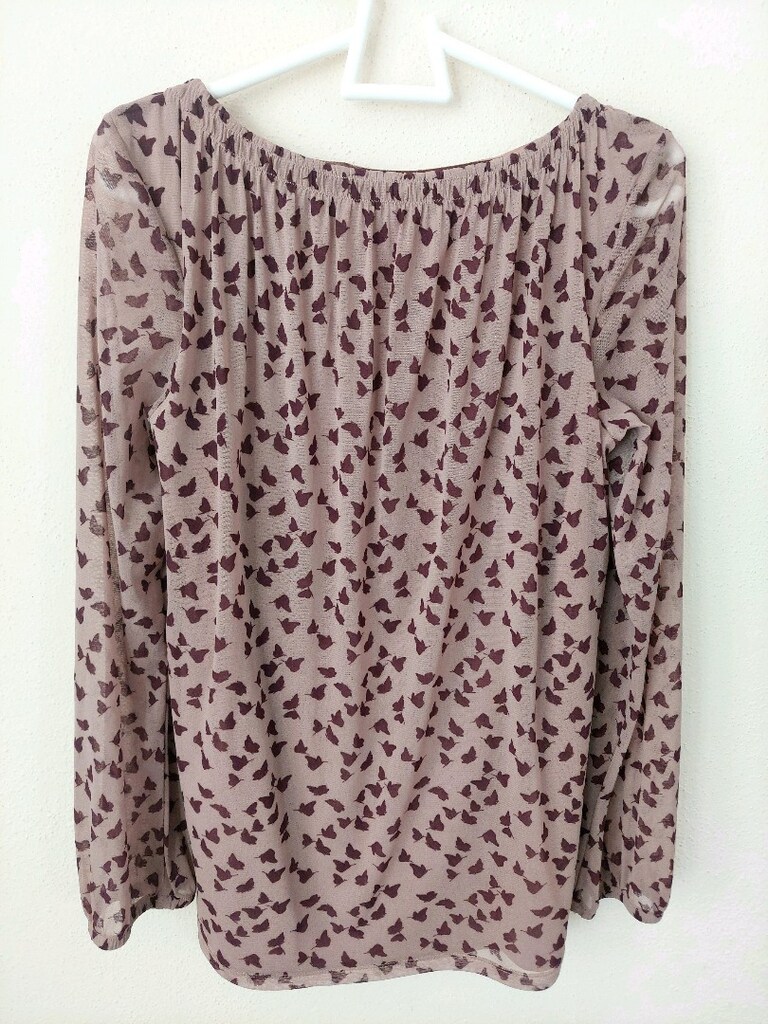s.Oliver Premium kelebek desenli bluz - 3