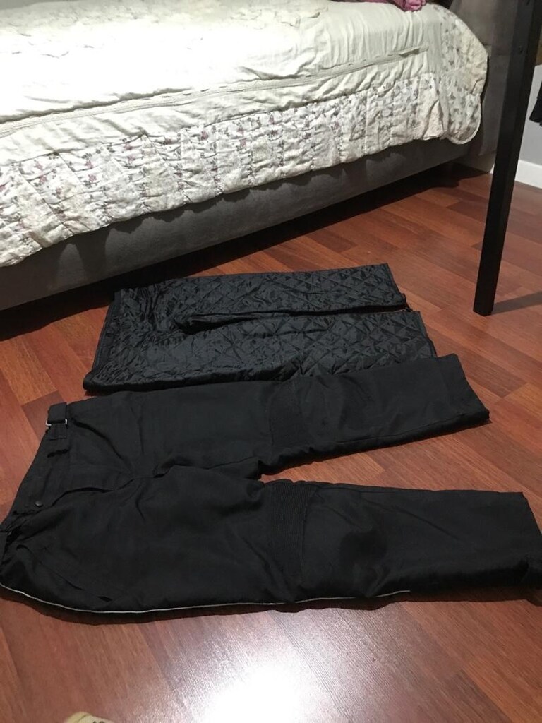 MOTORCU PANTOLONU DİZ VE KALÇA KORUMSLARI ve İÇLİĞİ VAR L-XL BEDEN - 5