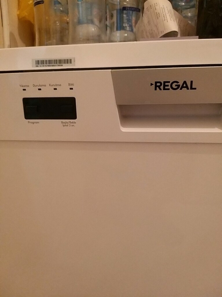 Regal BM 521 Bulaşık Makinesi E Enerji 5 Programlı 13 Kişilik - 6