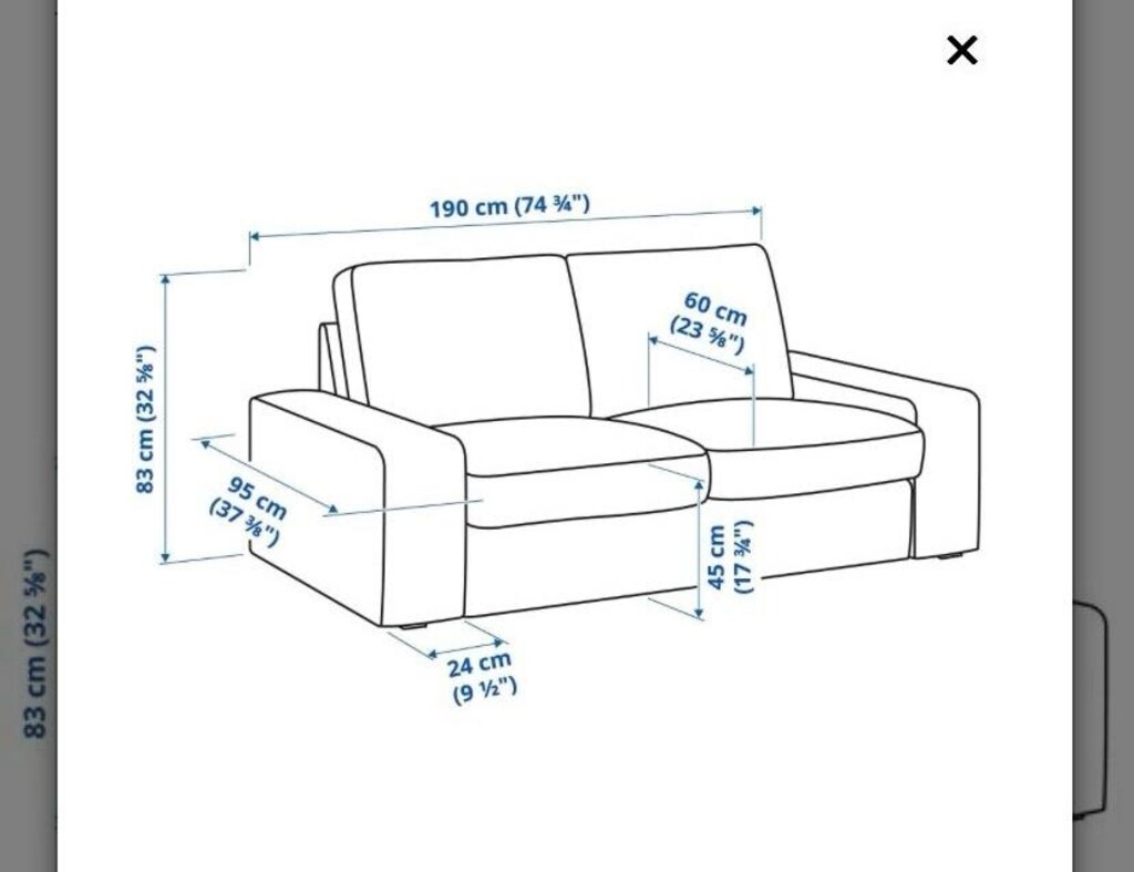IKEA KIVIK 2’li Koltuk - 3