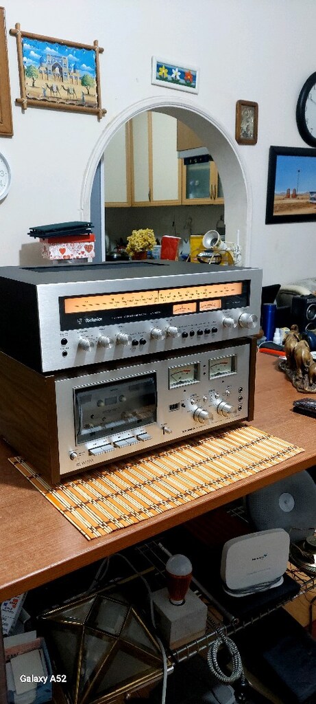 Technics SA5550 RECEIVER almanyadan geldiği gibi temiz - 8