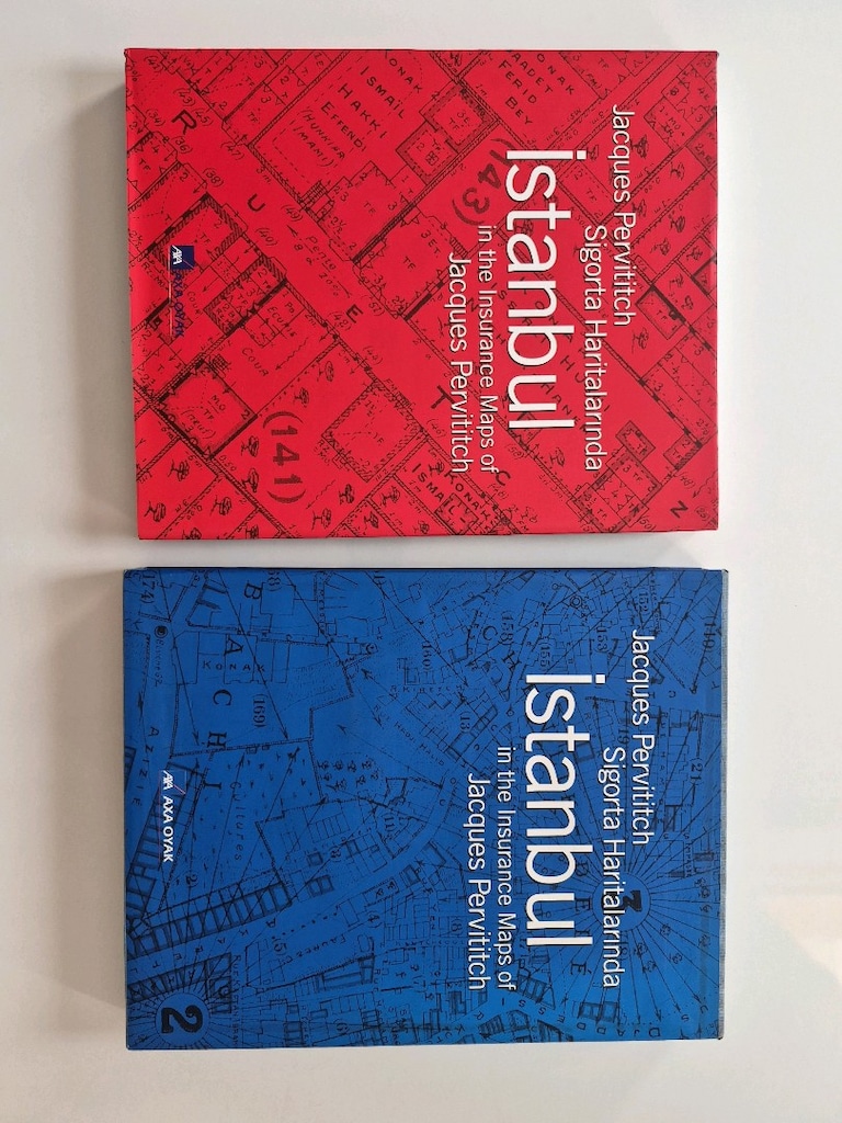Sigorta Haritalarında İstanbul (Ciltli)-Jacques Pervititch - 3