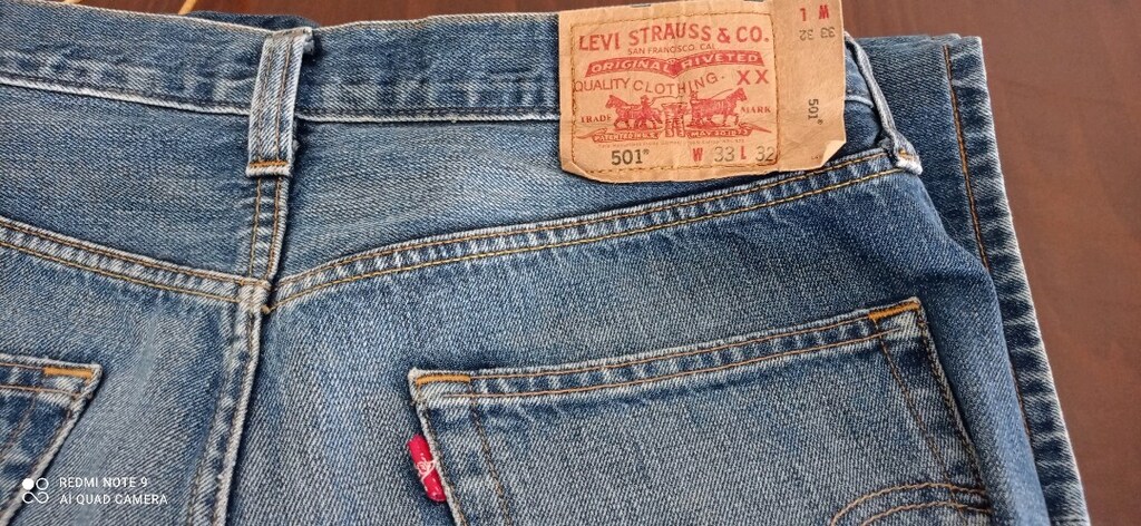 Levis 501 kot pantolon