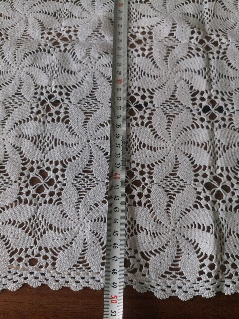 DANTEL ELİSİ ORTU 50 CM KARE BİÇİMDE SİFİR CEYİZLİK - 2