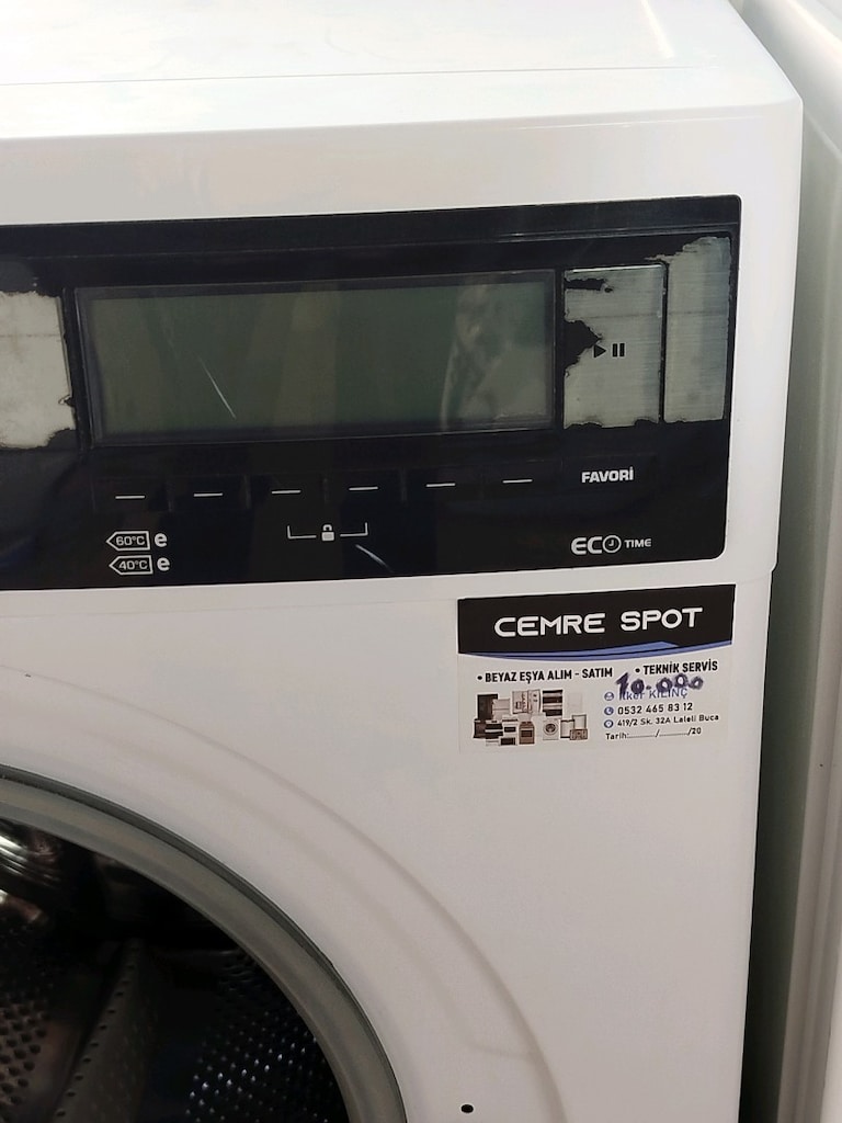 VESTEL 10 KG ÇAMAŞIR MAKİNESİ İZMİR İÇİ 3 AY GARANTİMİZ VARDIR - 7