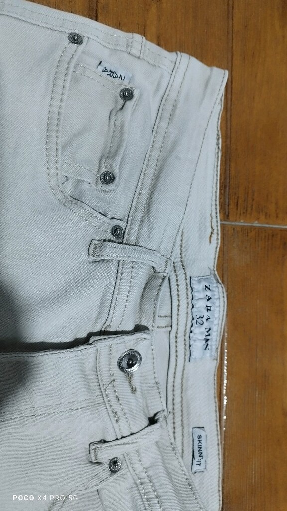 #Erkek pantolon #Zara..esnek likralı skinny.. - 2
