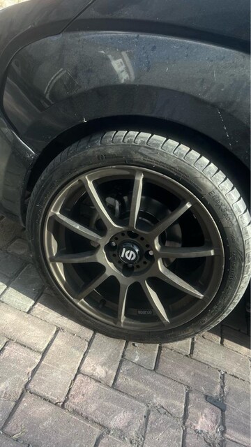 4x108 17.inç sparco jant lastik