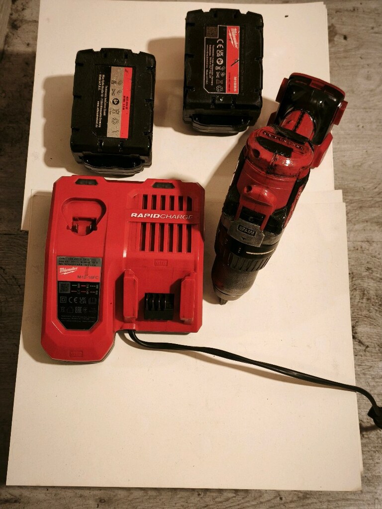 ORİJİNAL MİLWAUKE 18 VOLT ŞARJLI MATKAP - 2