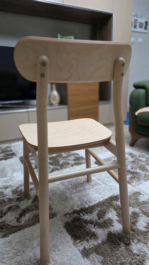 Ikea Rönninge Ahşap Sandalye (4 Adet) - 4