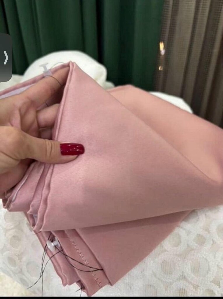 SIFIR ÇİFT KANAT PEMBE IŞIK GEÇİRMEZ FON PERDE - 3