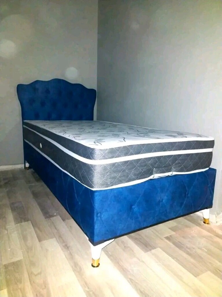 Tek kişilik baza başlık yatak - 3