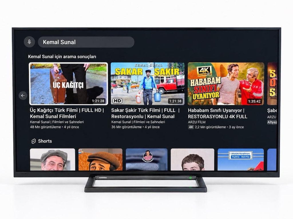 TOSHİBA 55 İNÇ 140 EKRAN 4K ANDROİD SMART TV ADRES TESLİM GARANTİLİ - 2