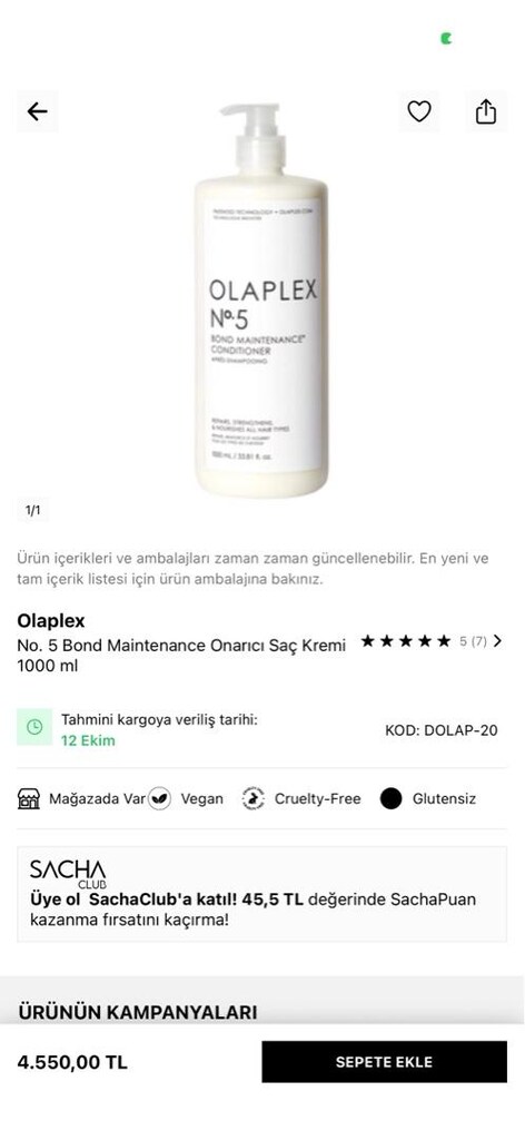Olaplex Şampuan ve Saç Kremi - 5