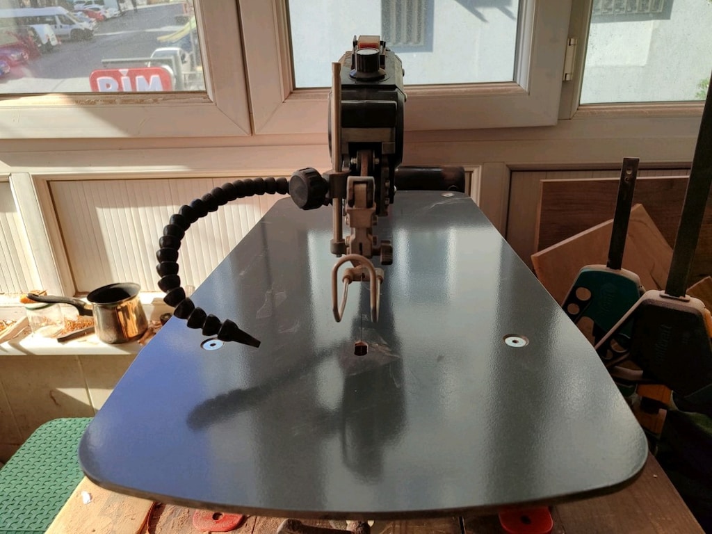 Roxwood 0292 değişken hızlı açılı kıl testere dekupaj makinası 560 mm - 8