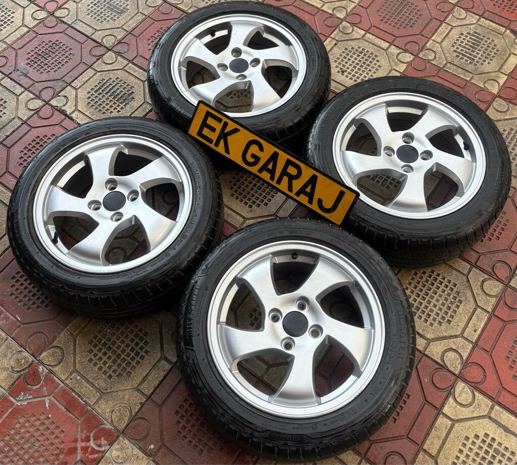15 inç 4*100 sıfır honda yeni nesil vti jant lastik - 2