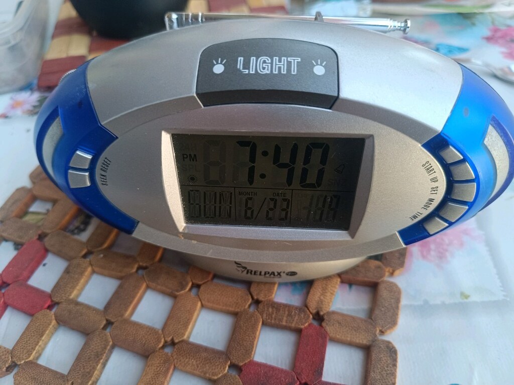 alarm li tarihli dijital Saat - 4