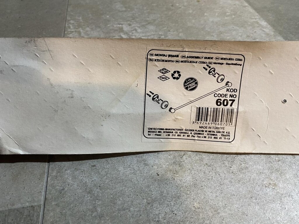 havlu askısı metal - 2