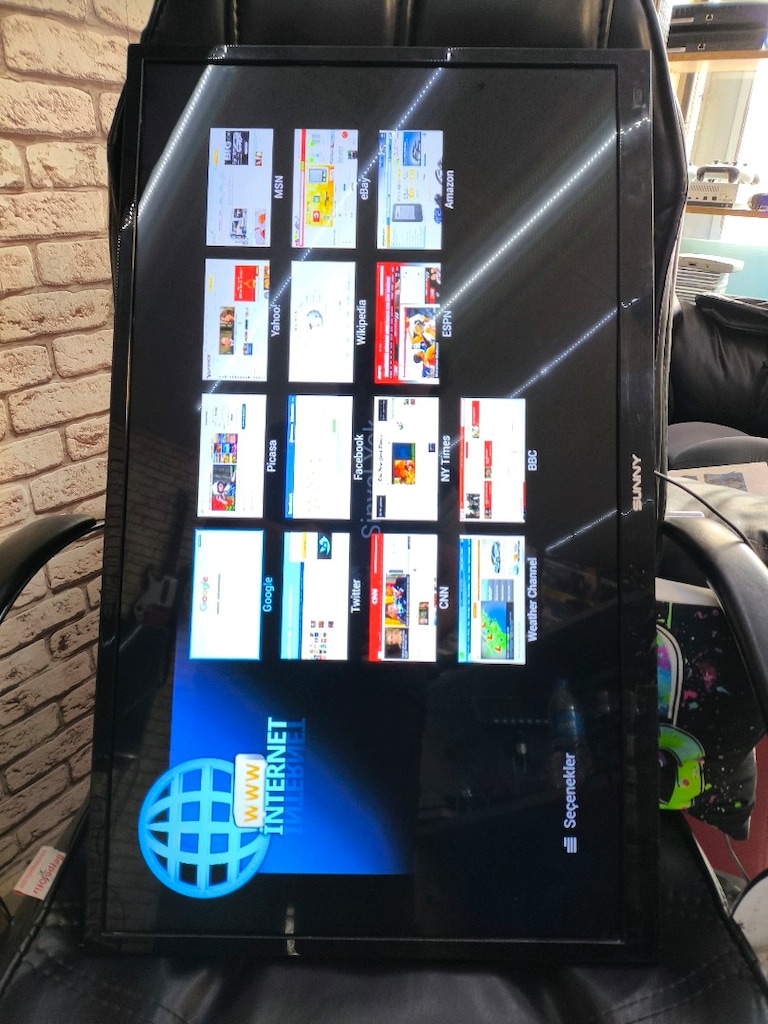32" sunny dahili uydu+android tv - 2