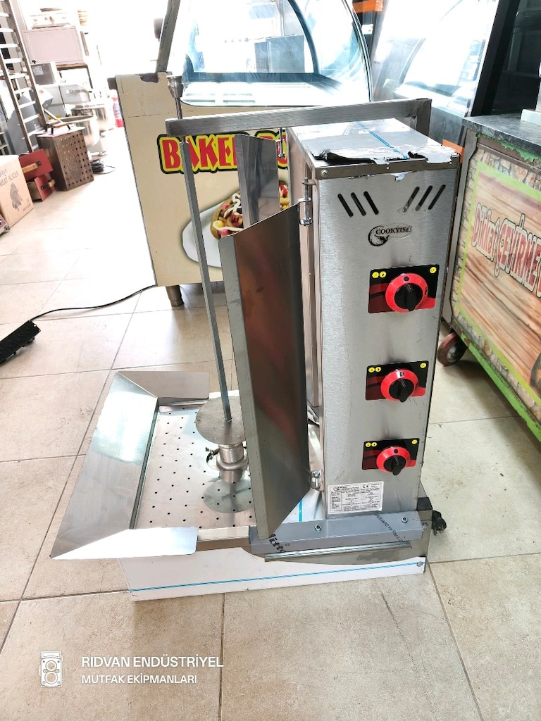 alttan motorlu döner ocağı tüplü döner ocağı motorlu döner makinası - 5