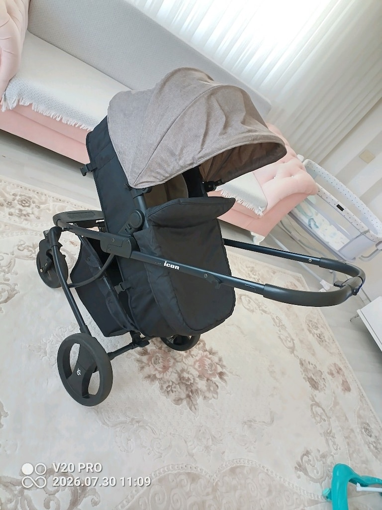 Acil satılık az kullanılmış sunny baby bebek arabası - 4