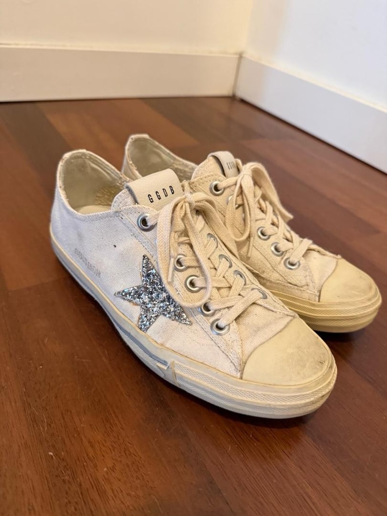 Golden Goose Kadın Ayakkabı 38 Numara Ekru - 2