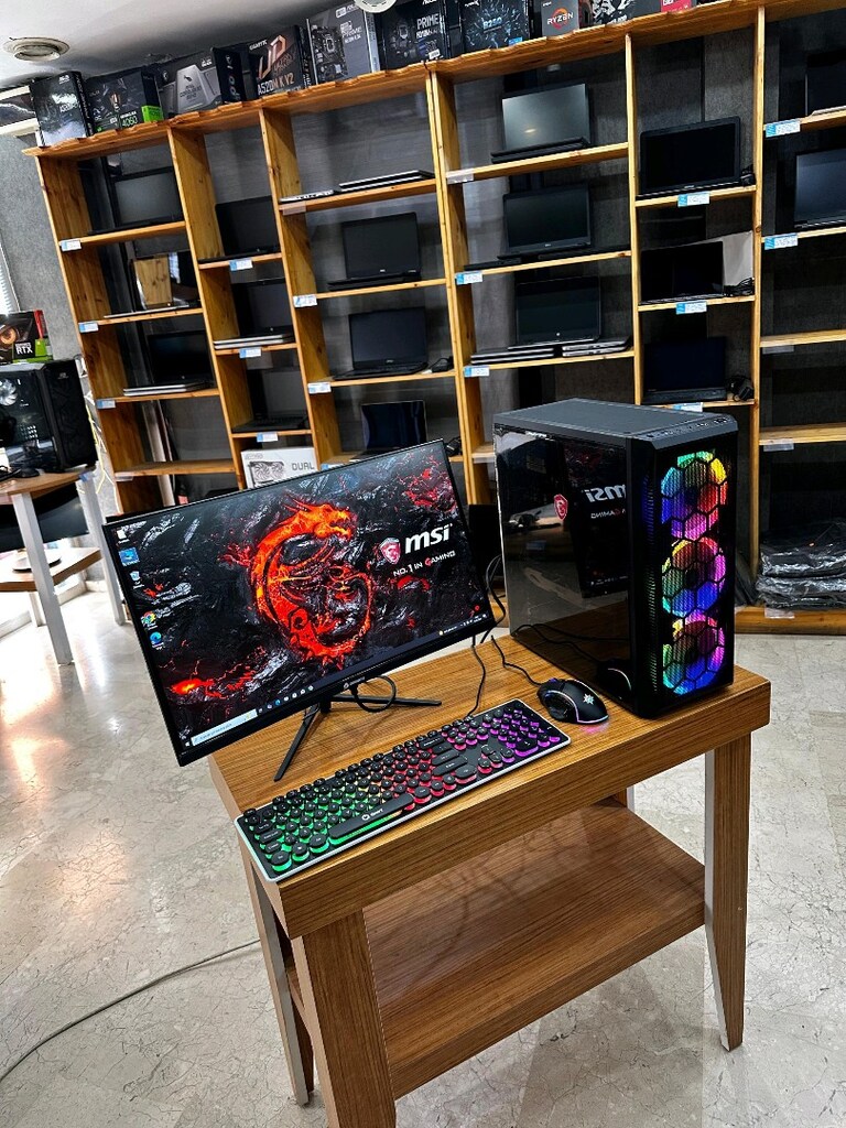Masaüstü Set Ryzen 5 İşlemci 6 GB Ekran Kart Rgblı Bakımlı Kasa - 4