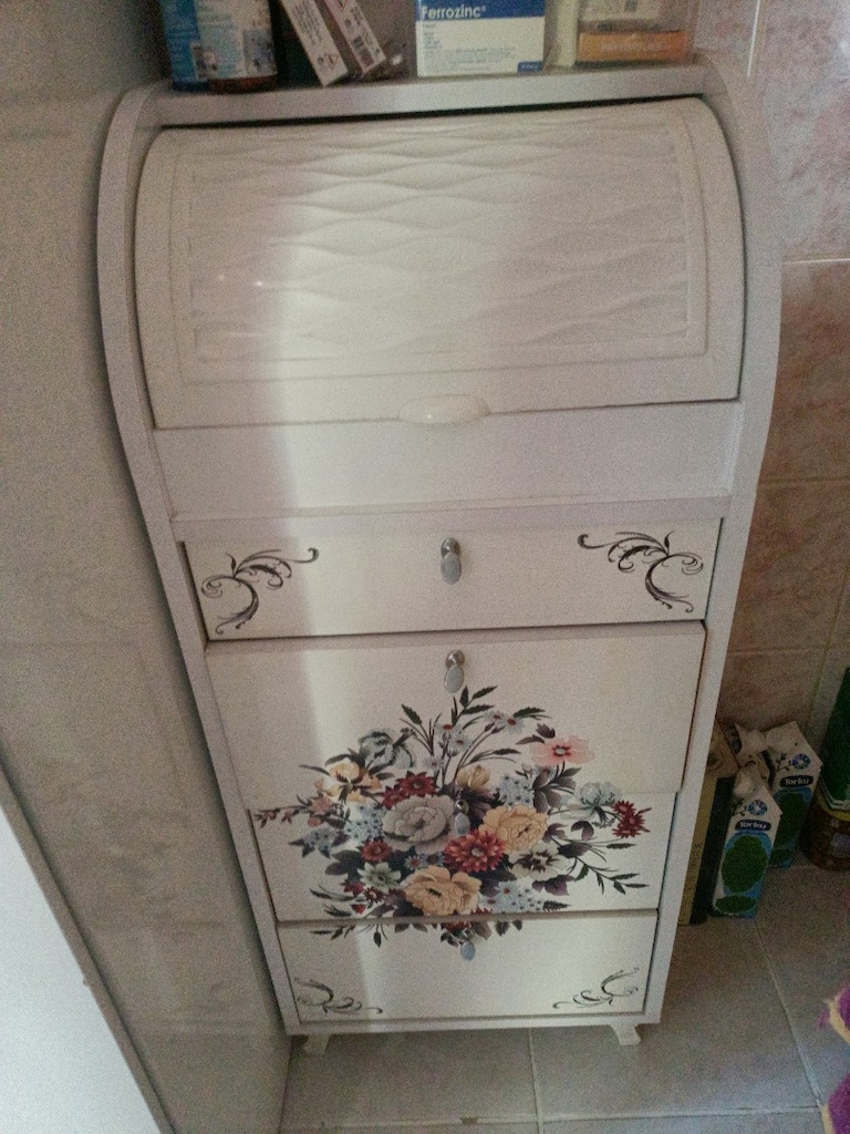 ekmek dolabı 4 çekmece 1 ekmeklik - 2