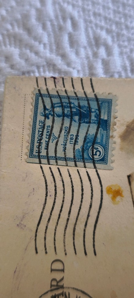 1933 RMS MAJESTIC Kartpostal | İstanbul Çıkışlı | Atina Adresli - 3