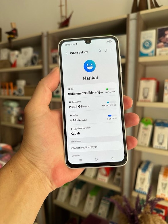 Samsung a16 256 Gb 8 ram 10/10/207 ye kadar garantili cihaz hatasız - 2